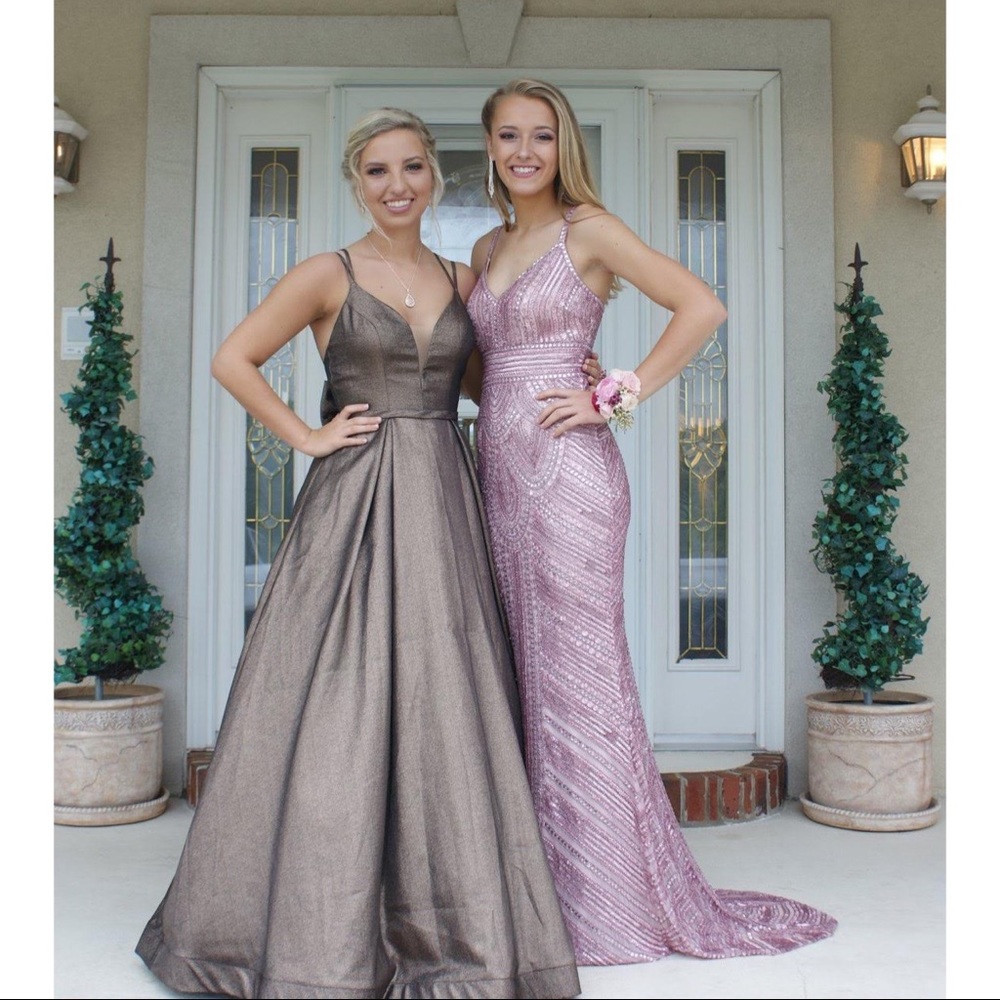 Pink Blush Sherri Hill Pageant or Prom Dress